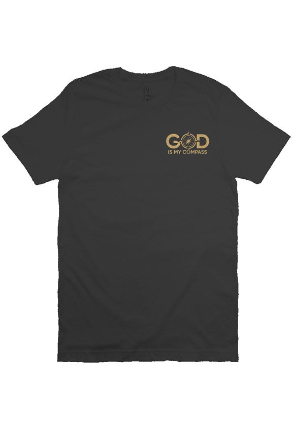 GOD IS MY COMPASS GOLDEN MENS T Shirt